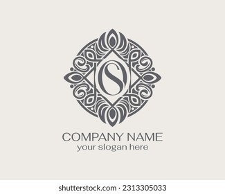 OS logo or SO monogram. OS letter logo template elements. personal monogram. Vector elegant logo. letter os logo design letter SO luxury