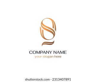 OS logo or SO monogram. OS letter logo template elements. personal monogram. Vector elegant logo. letter os logo design letter SO luxury