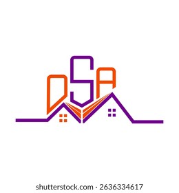 OSA Real State logo design, OSA simple and modern logo. OSA luxurious alphabet design  