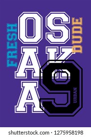 osaka fresh dude,t-shirt design