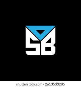 OSB letter logo creative design with vector graphic, OSB simple and modern logo. OSB luxurious alphabet design  