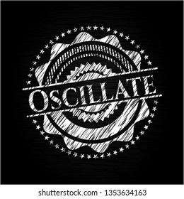 Oscillate chalk emblem