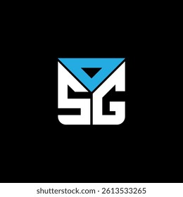 OSG letter logo creative design with vector graphic, OSG simple and modern logo. OSG luxurious alphabet design  