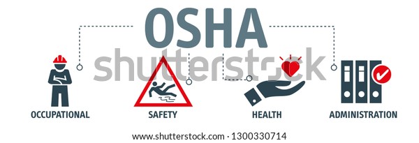 Osha Occupational Safety Health Administration Vector Stock Vector ...