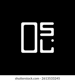 OSL letter logo creative design with vector graphic, OSL simple and modern logo. OSL luxurious alphabet design  