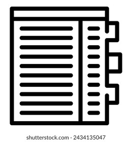 Oslo country destination icon outline vector. Urban city center design. Nordic nation tourism
