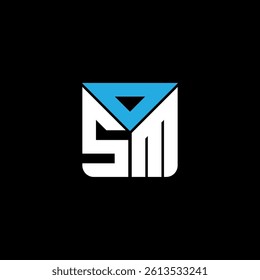 OSM letter logo creative design with vector graphic, OSM simple and modern logo. OSM luxurious alphabet design  