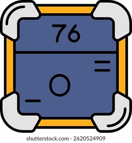 Osmium Line vector Icon Design