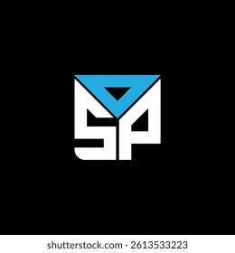 OSP letter logo creative design with vector graphic, OSP simple and modern logo. OSP luxurious alphabet design  