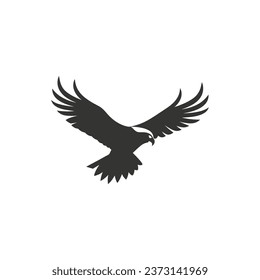 Osprey bird Icon on White Background - Simple Vector Illustration