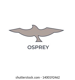 Osprey Vector Logo. Osprey Illustration