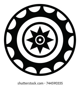 Ossetian ornament. Ornamental art of Iryston