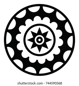 Ossetian ornament. Ornamental art of Iryston