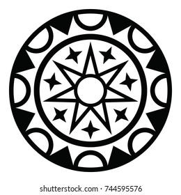 Ossetian ornament. Ornamental art of Iryston
