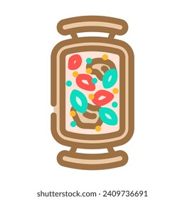 ossobuco stew italian cuisine color icon vector. ossobuco stew italian cuisine sign. isolated symbol illustration