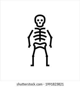 Osteology vector icon symbol design