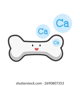 Osteoporose. conceito de doença óssea. ilustração vetorial