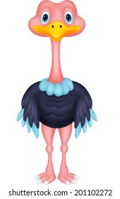 Ostrich cartoon