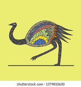 Ostrich. Image of an ostrich.