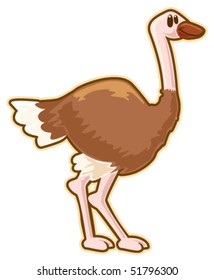 Ostrich. Vector without gradients.