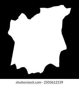 Osun state map, administrative division of the country of Nigeria. Vector illustration.