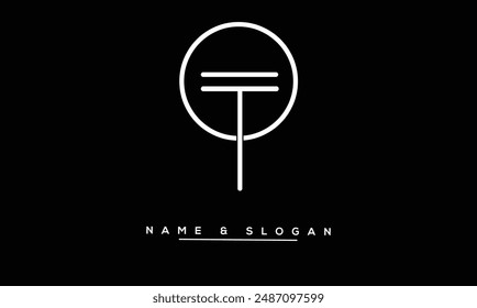 OT, TO Abstract Letters Logo Monogram