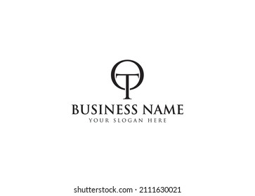 OT Letter Logo Design Template