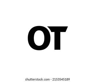 Ot Logo Design Vector Template Stock Vector (Royalty Free) 2153545189 ...