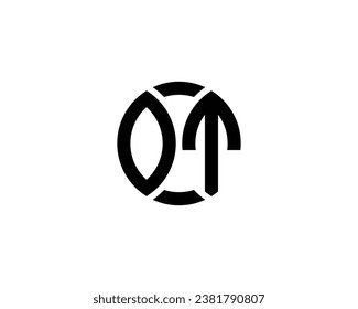 OT logo design vector template