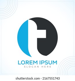 to ot modern creative premium logo design vector template