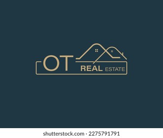 OT Real Estate  Consultants Logo Design Vectors images. Luxury Real Estate Logo Design