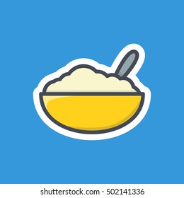 Otameal Icon Food Stickers Breakfast