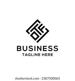 OTF letter logo design vector with logo, simple minimalist.eps
