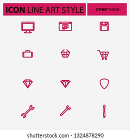 Othe theme icon with line style color