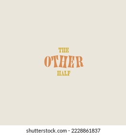 The other half logo minimalist design trends