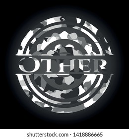 Other on grey camo pattern