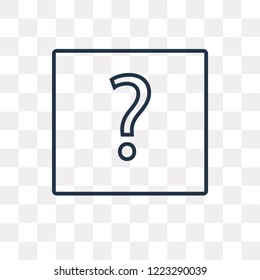 Other vector outline icon isolated on transparent background, high quality linear Other transparency concept can be used web and mobile