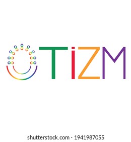 Otizm (Autismo). Conciencia y aceptación de la neurodiversidad.  El concepto de conocimiento del autismo vector con símbolos de infinito arco iris. 