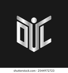 OTL Letter Logo Design polygon Monogram Icon Vector Template