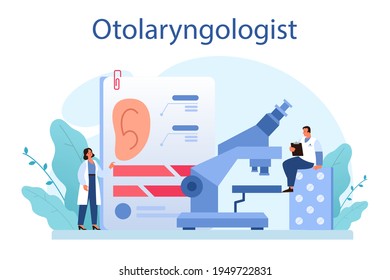 Otorhinolaryngologist concept. Healthcare concept, idea of ENT doctor