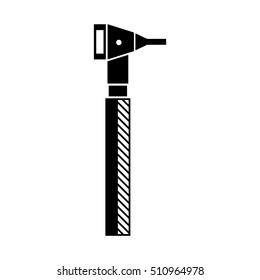 otoscope icon - vector illustration.