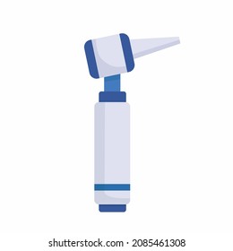 Otoscope vector icon on white background