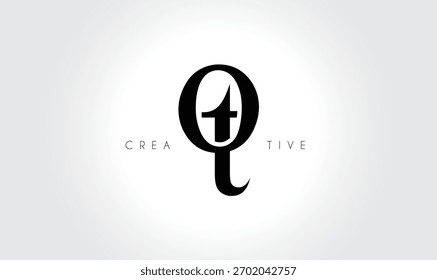 OTot Elegant Serif Monogram Logo - Luxuriöses typografisches Kleinbuchstaben-Zeichen für modernes Branding