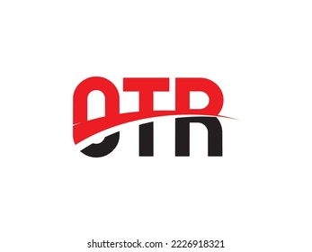 OTR Letter Initial Logo Design Vector Illustration