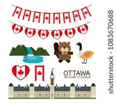 ottawa canada cityscape scene
