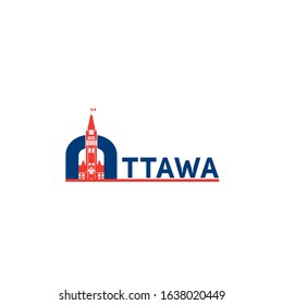 Ottawa Logo Design With Peace Tower