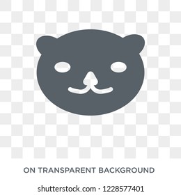 Otter icon. Trendy flat vector Otter icon on transparent background from animals collection. 