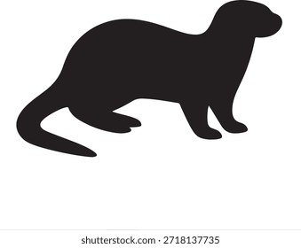 Icono de nutria – Ilustración vectorial
