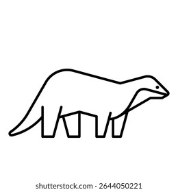 Otter Logo. Icon design. Template elements
