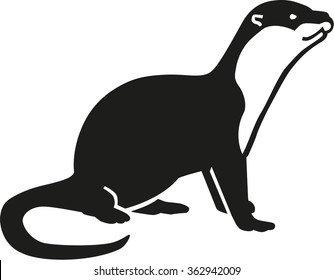 Otter Silhouette